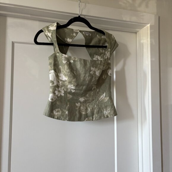 Reformation Cora Linen Top - 2 - Picture 5 of 7